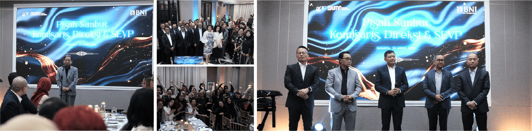 PISAH SAMBUT KOMISARIS, DIREKSI & SEVP